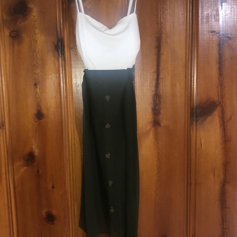 NWT Fashion Nova Olive Green Dress - Picture 6 of 8